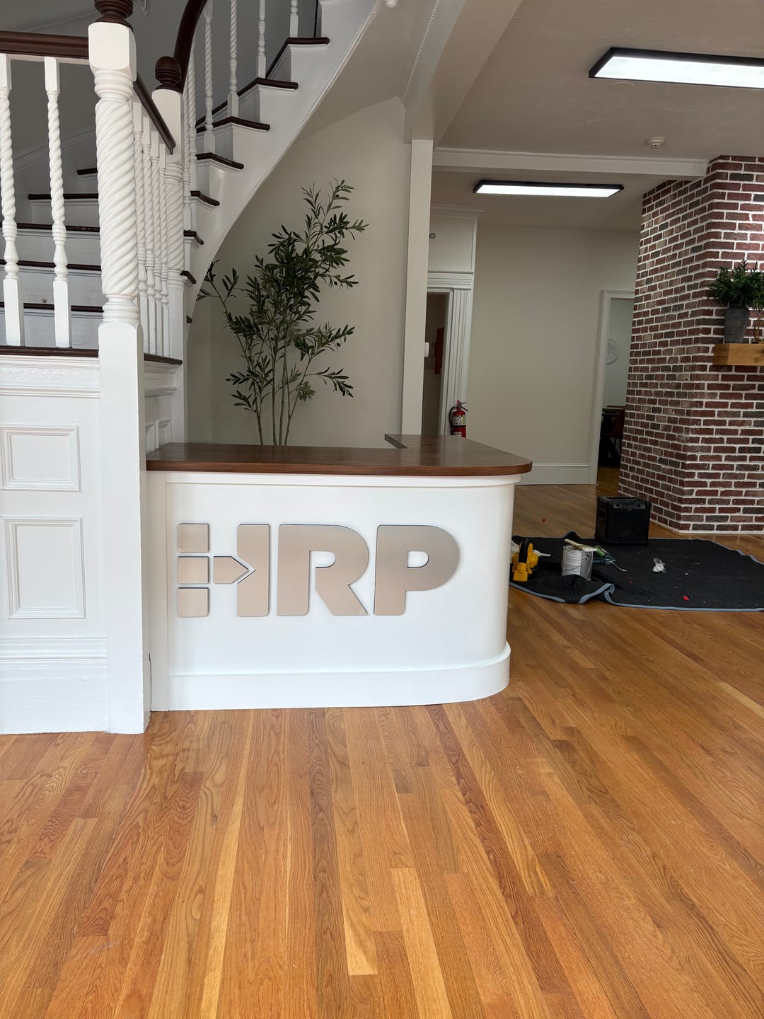 Customer photo review of Metal Brushed or Polished Dimensional Letters | Elegant Sign For Your Office, Business or Lobby