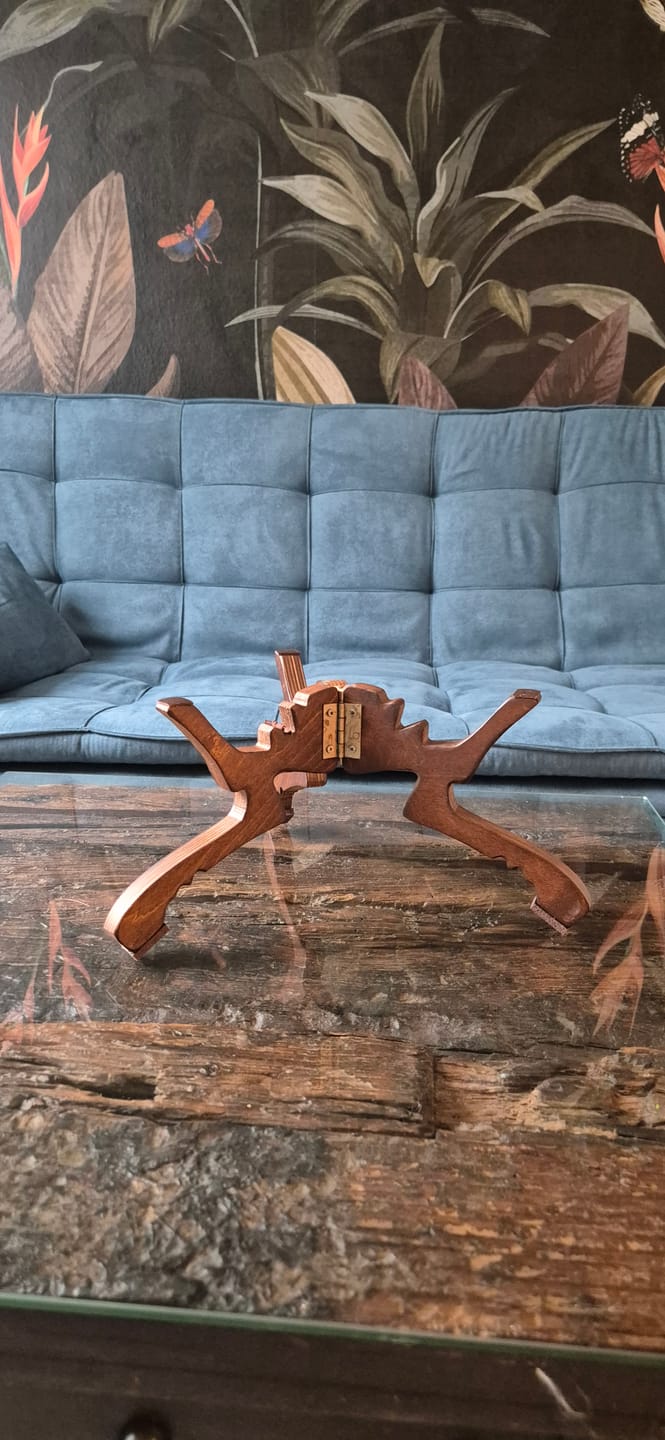 Customer photo review of Katanui Floor Stand – Handpanständer aus Holz | RAADINSTRUMENTS