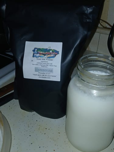 Customer photo review of Organic Goat Milk Powder