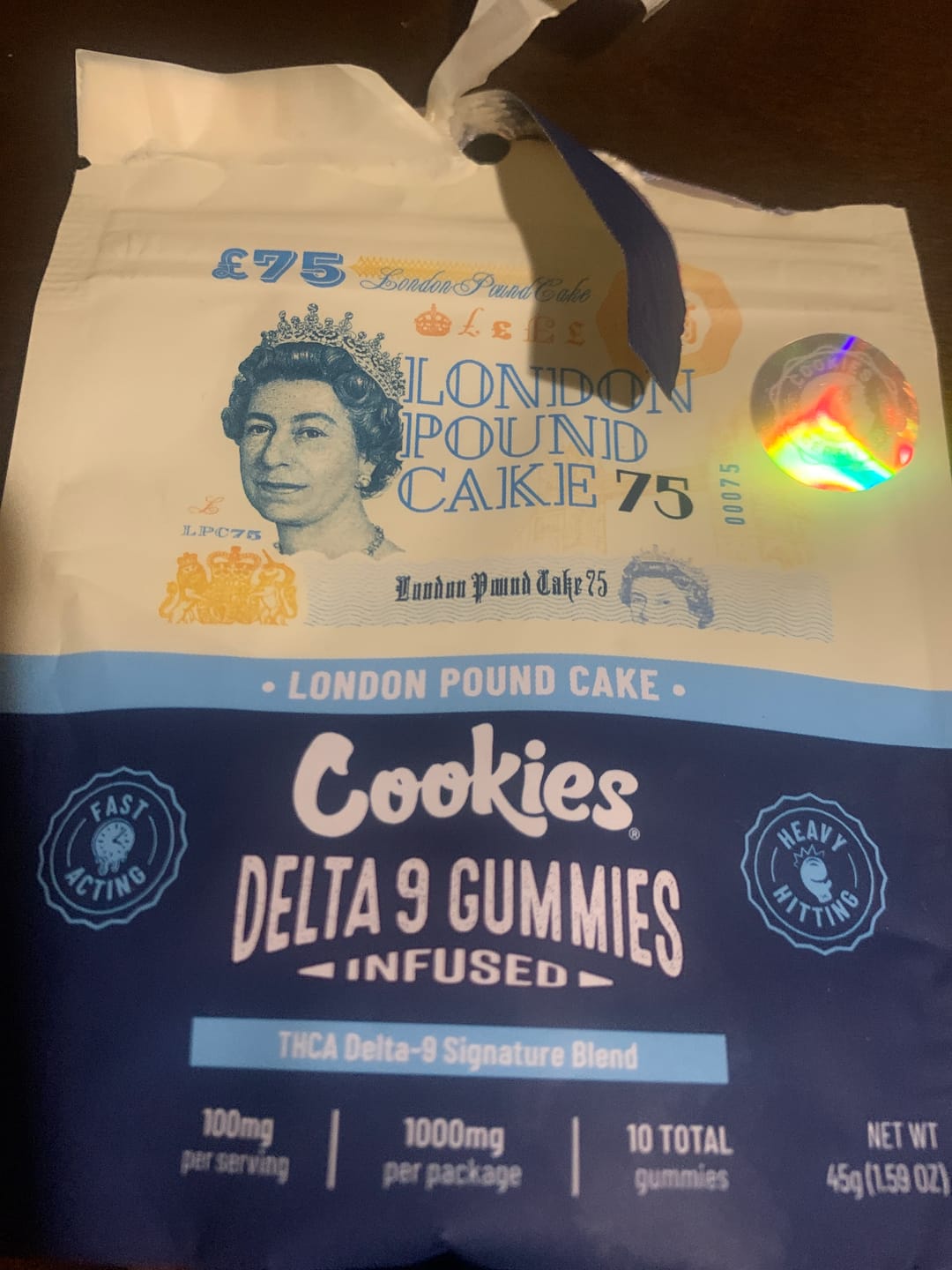Customer photo review of Cookies D9 THC Gummies 10pc