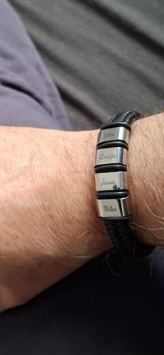 Customer photo review of Bracelet: Viking
