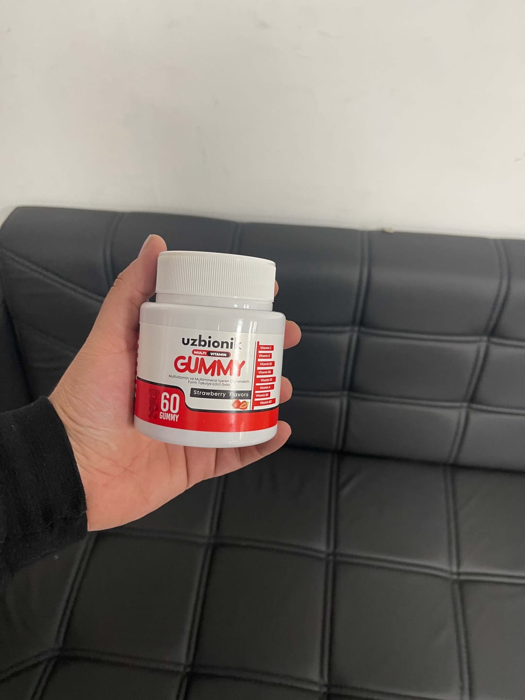 Customer photo review of Uzbionik™ Gelişim Destekleyici Multivitamin Gummy