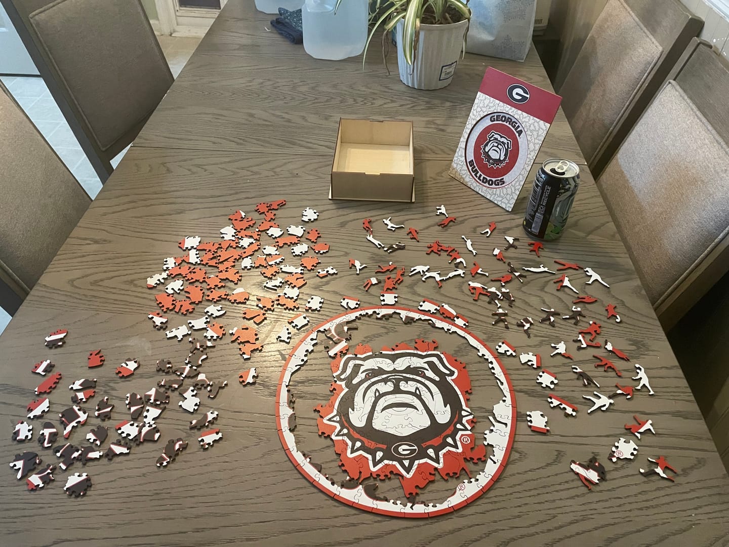 Customer photo review of University of Georgia - Wooden Puzzle