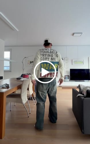 Customer video review of Omirad “COPYCAT WAR” Heavy Waffle Long Sleeve