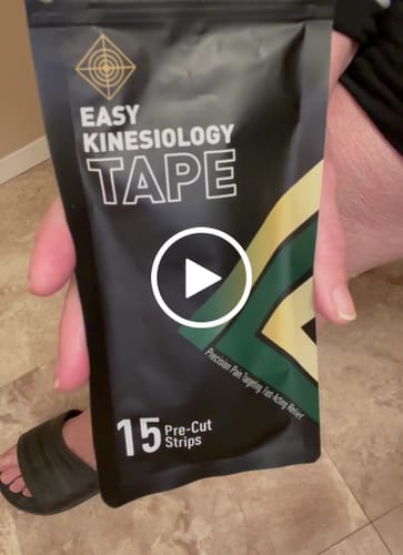 Customer video review of Easy Kinesiology Tape (30-Day Supply)