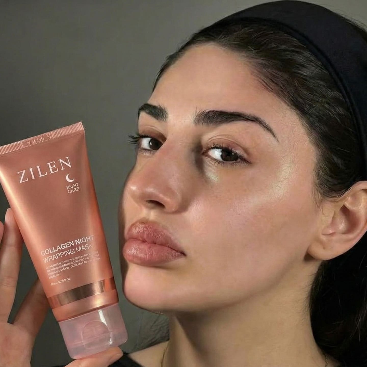 Customer photo review of Zilen Collagen Night Wrapping Mask (75ml)