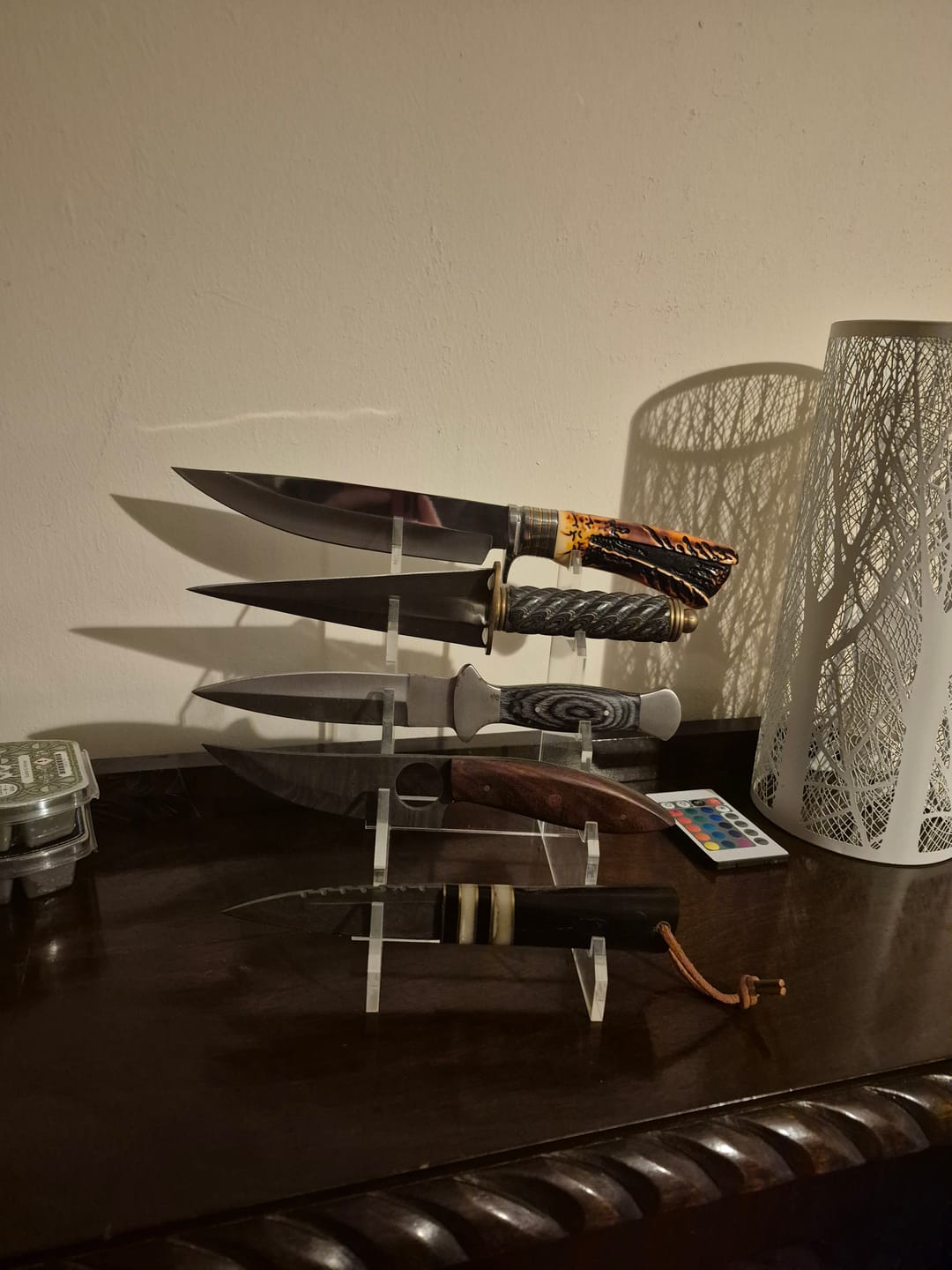 Customer photo review of Mystery Damascus Knife