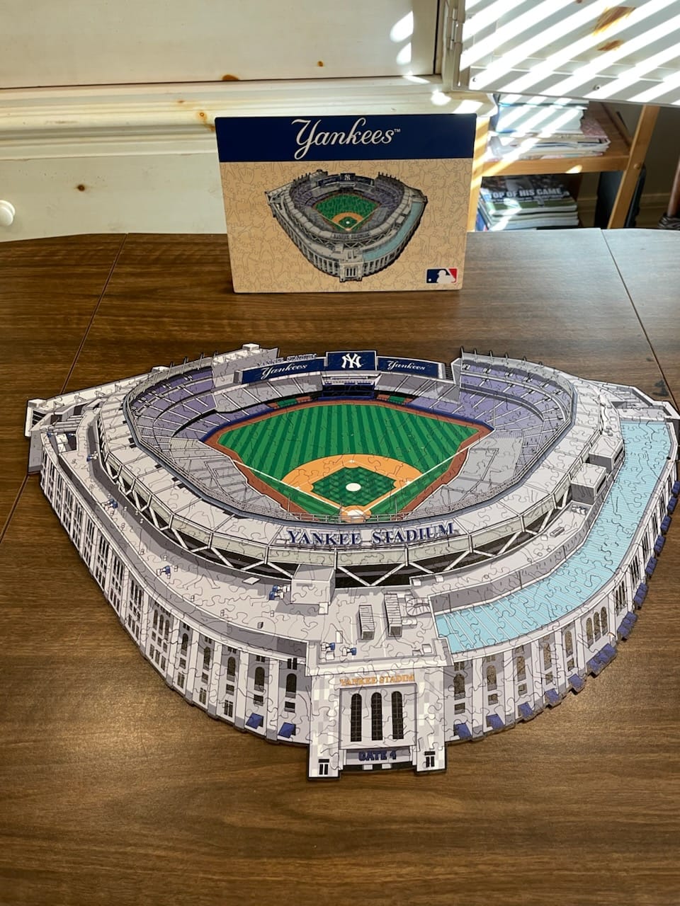 Customer photo review of New York Yankees™ Yankee Stadium - Wooden Puzzle