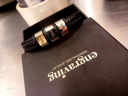 Customer photo review of Bracelet: Viking