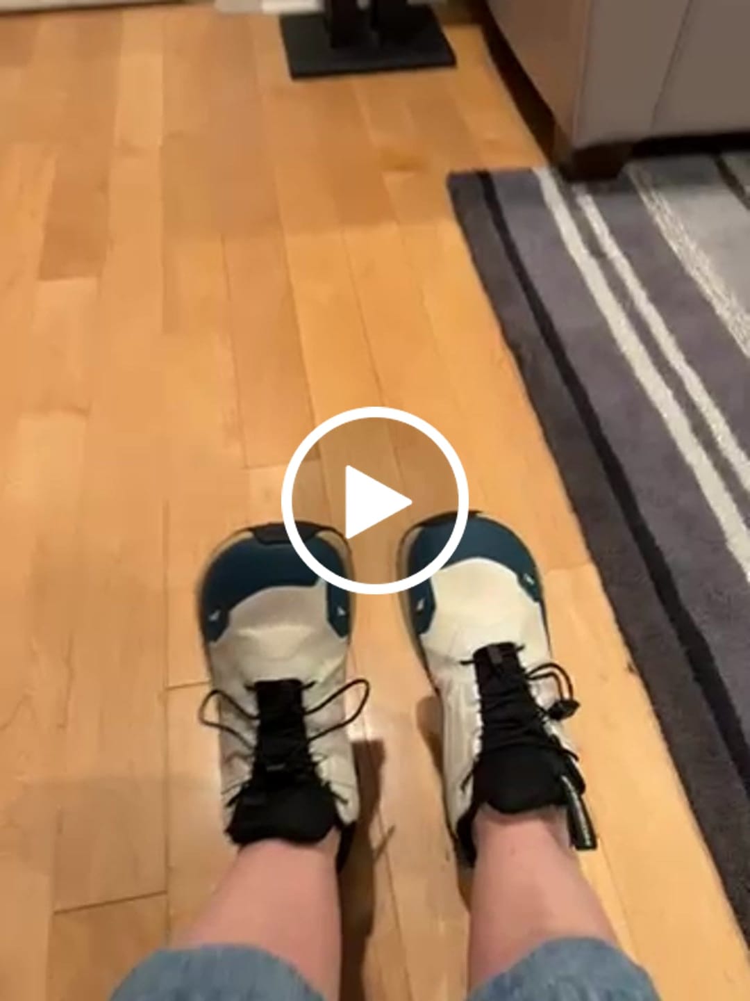 Customer video review of Stratus - Wide Toe Sneakers