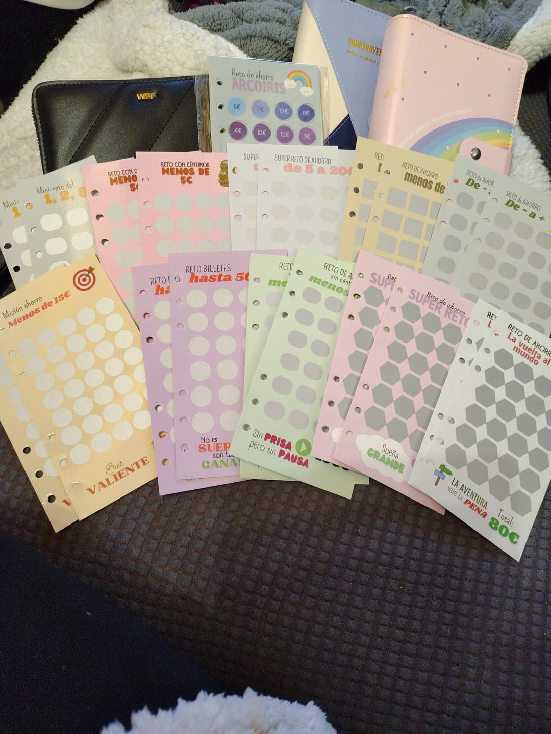 Customer photo review of 20 Retos de Ahorro de Rascar A6