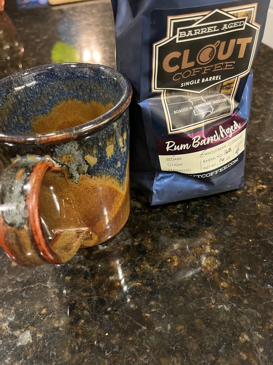 Customer photo review of Rum Barrel Aged | 16oz