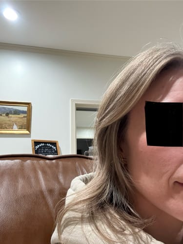 Customer photo review of Weightless Shampoo