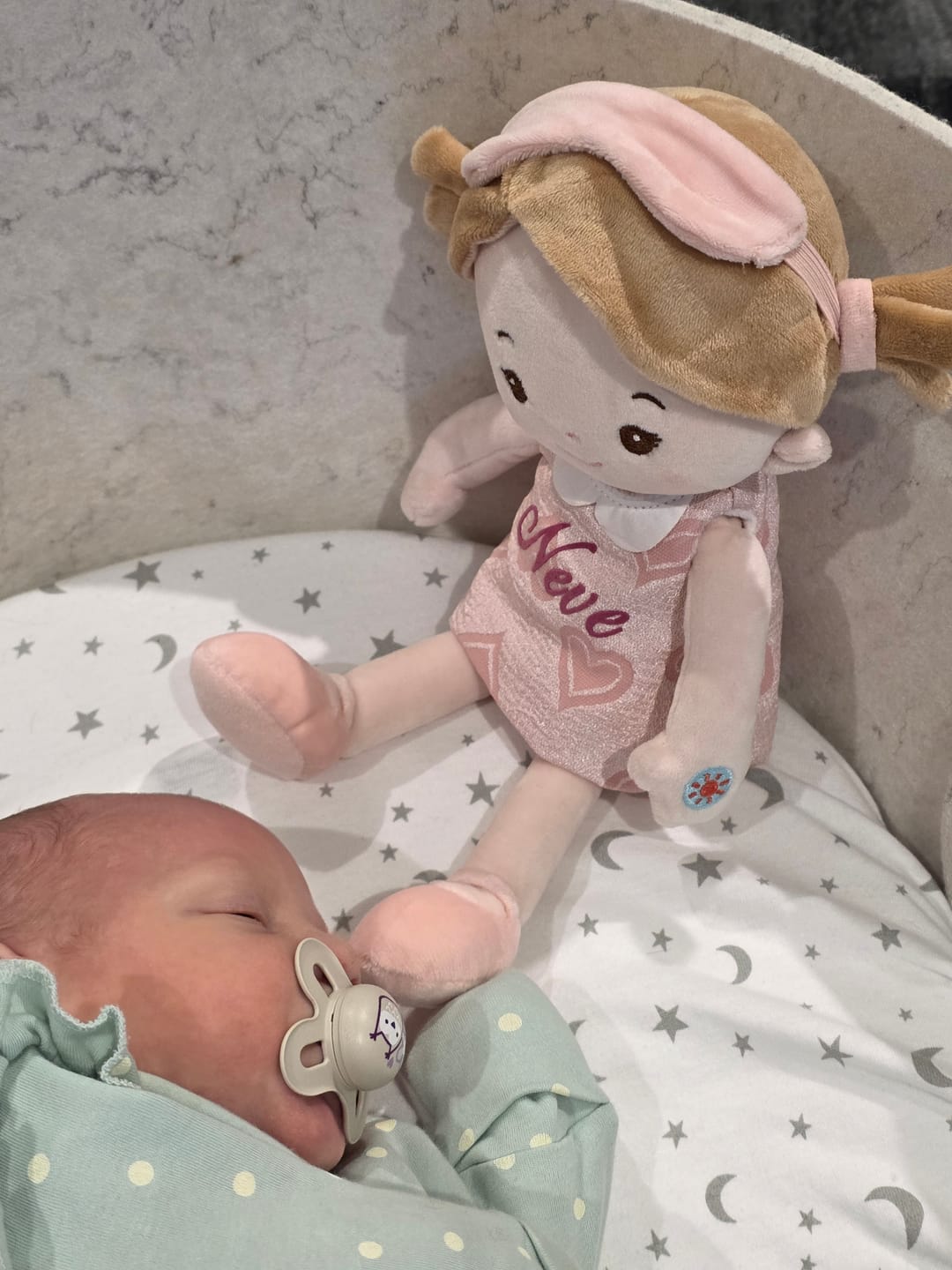 Customer photo review of Personalized Day & Night Layla - Talking Doll
