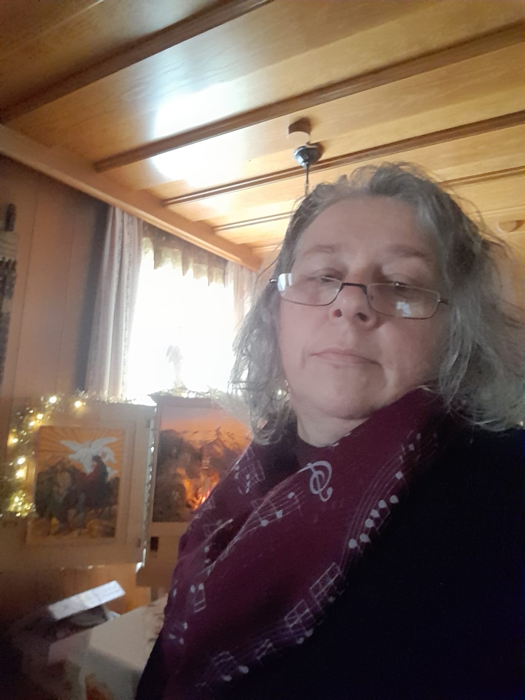 Customer photo review of Stilvolle Musiker Loop-Schals