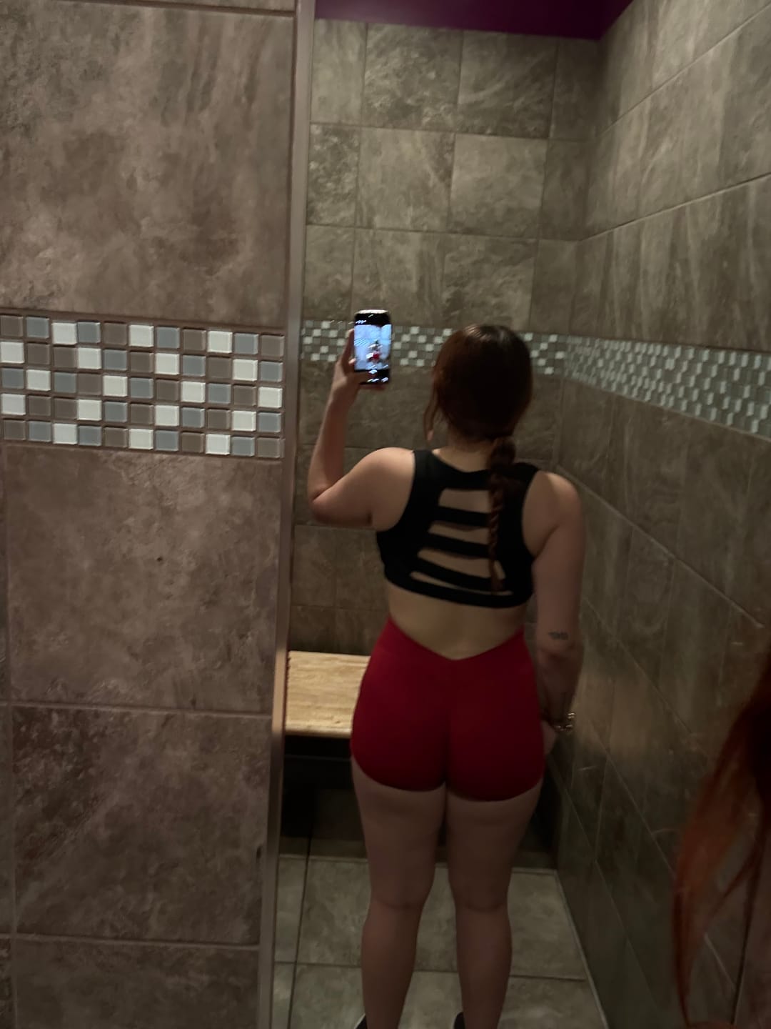Customer photo review of W165 Lift Seamless Shorts