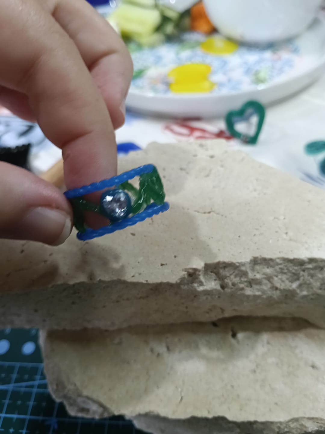 Customer photo review of Sip & Jewel- Jewellery workshop