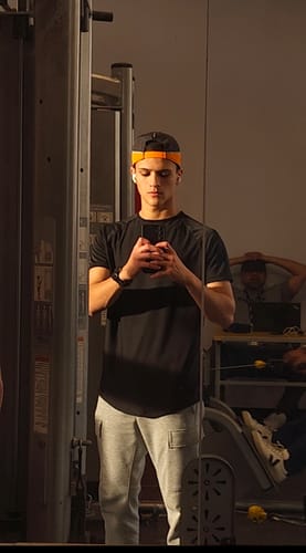 Customer photo review of Training Sport Tee - Black