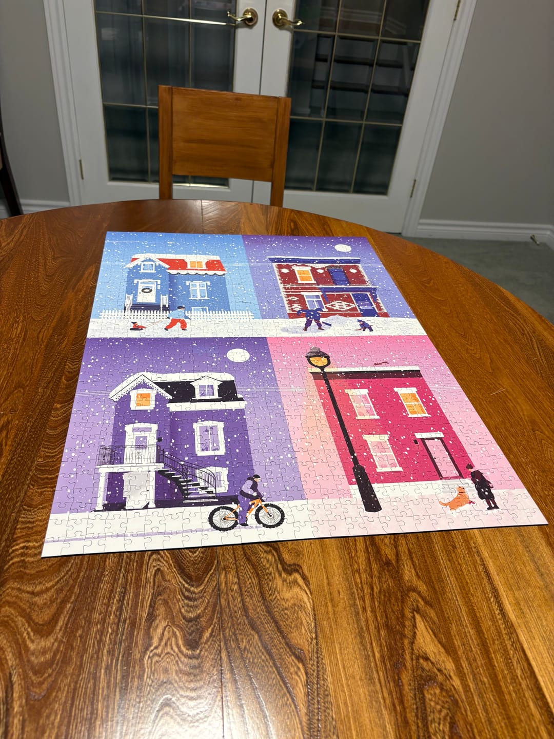 Customer photo review of Snowy in Montreal