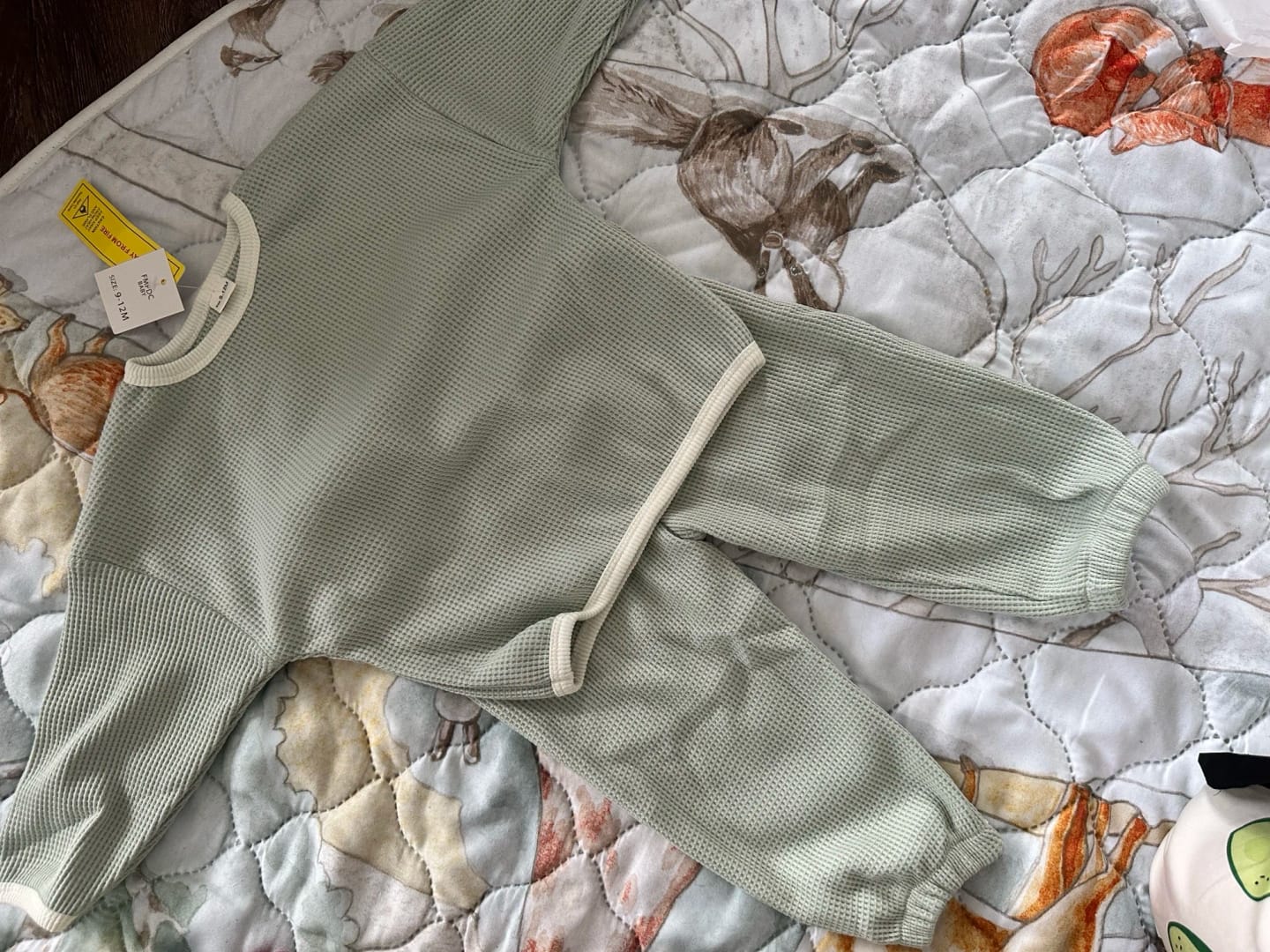 Customer photo review of Benny Waffle Jogger Set