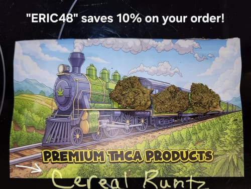 Customer photo review of Cheap THCA Flower Ounce