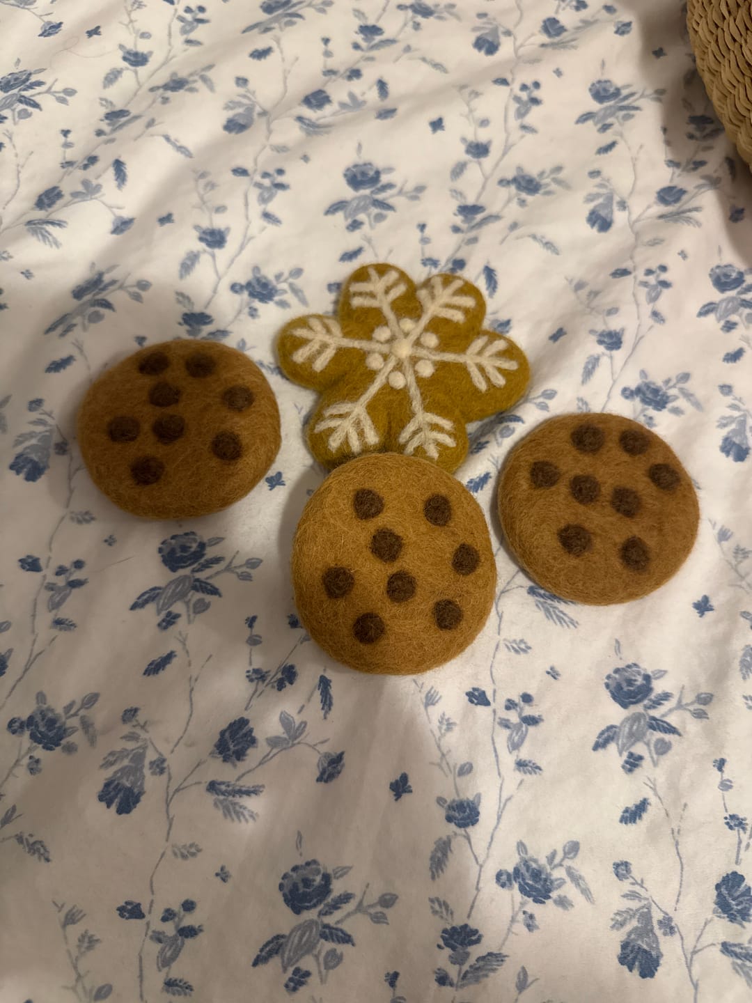 Customer photo review of Felt Cookies (Set of 3)