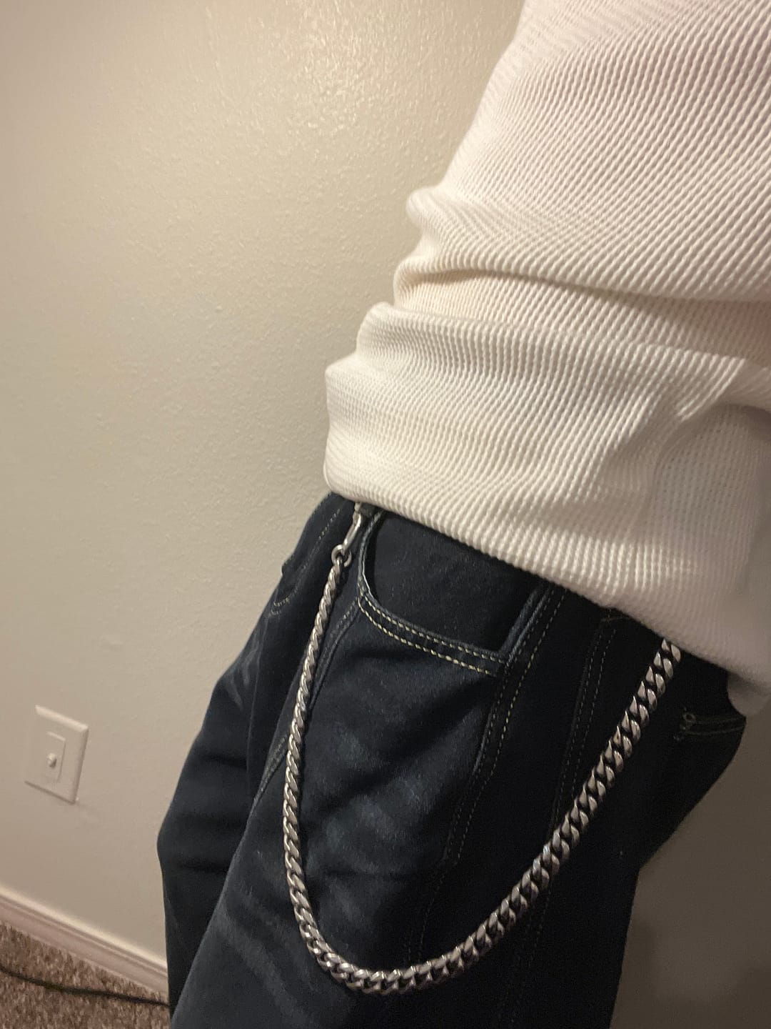 Customer photo review of CUBAN WALLET CHAIN