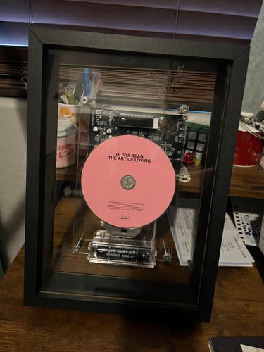 Customer photo review of M1 Music Frame CD Player