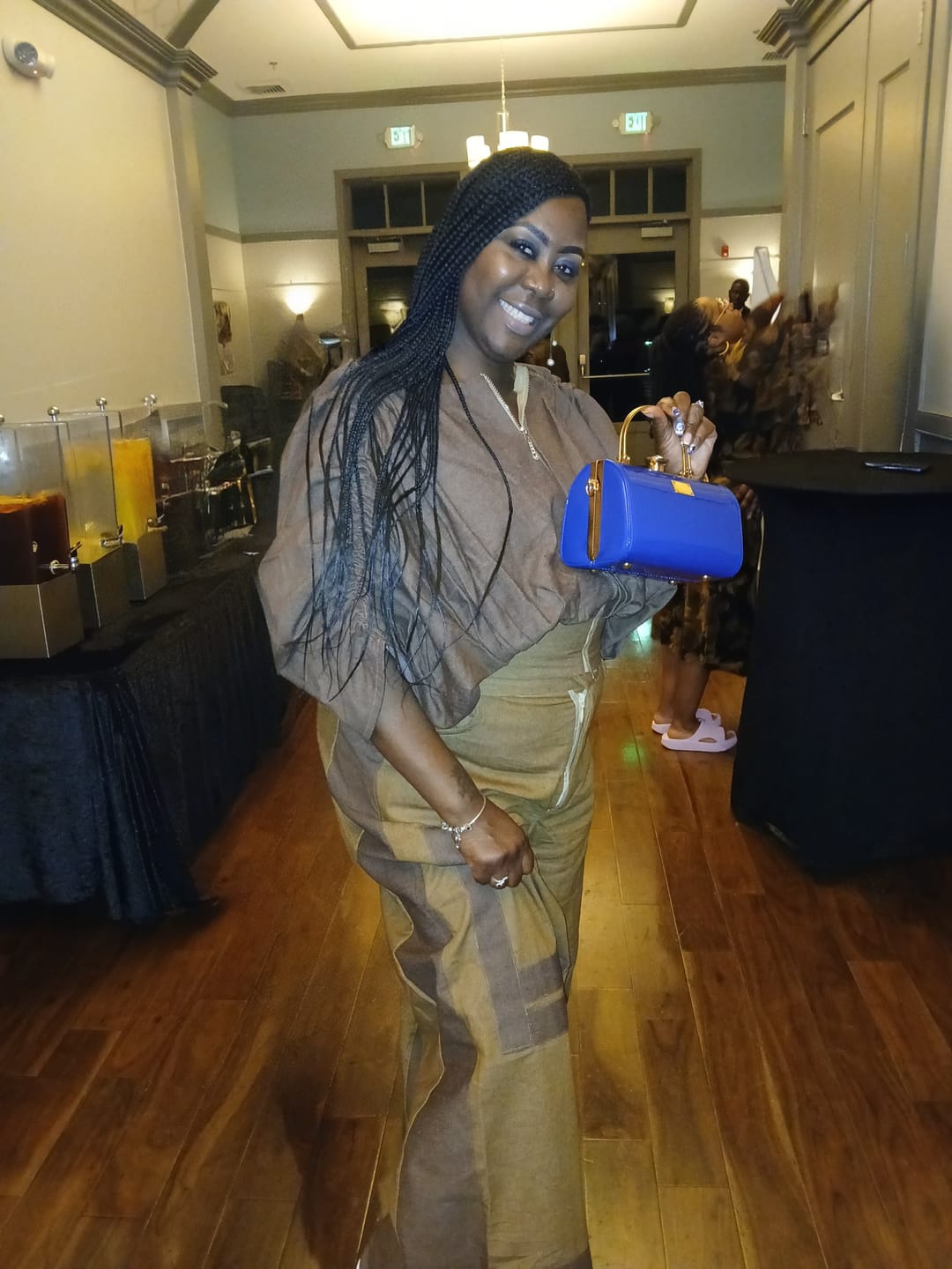 Customer photo review of The Halo Denim Set