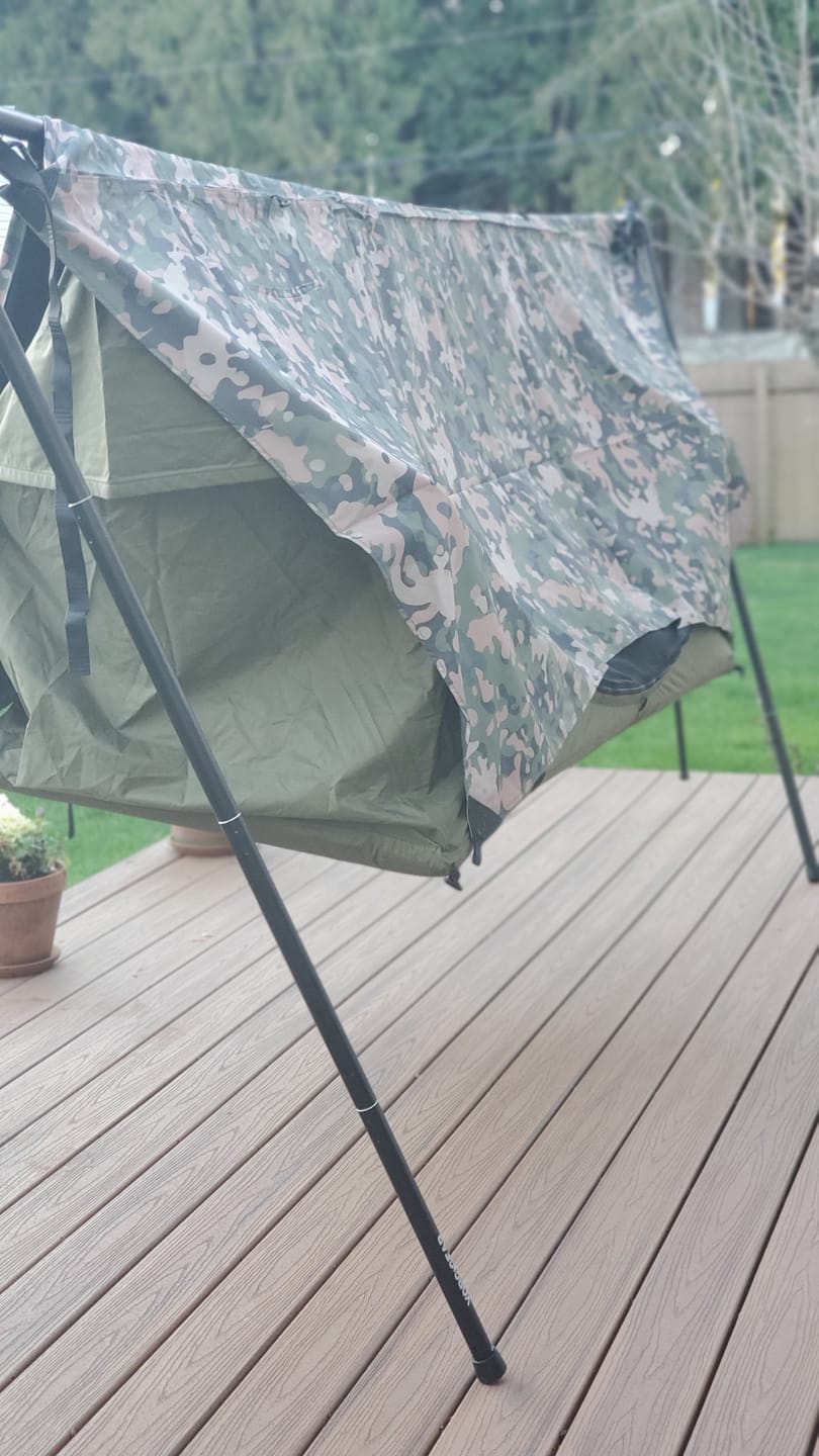 Customer photo review of Turtlebug Camper Hammock Stand