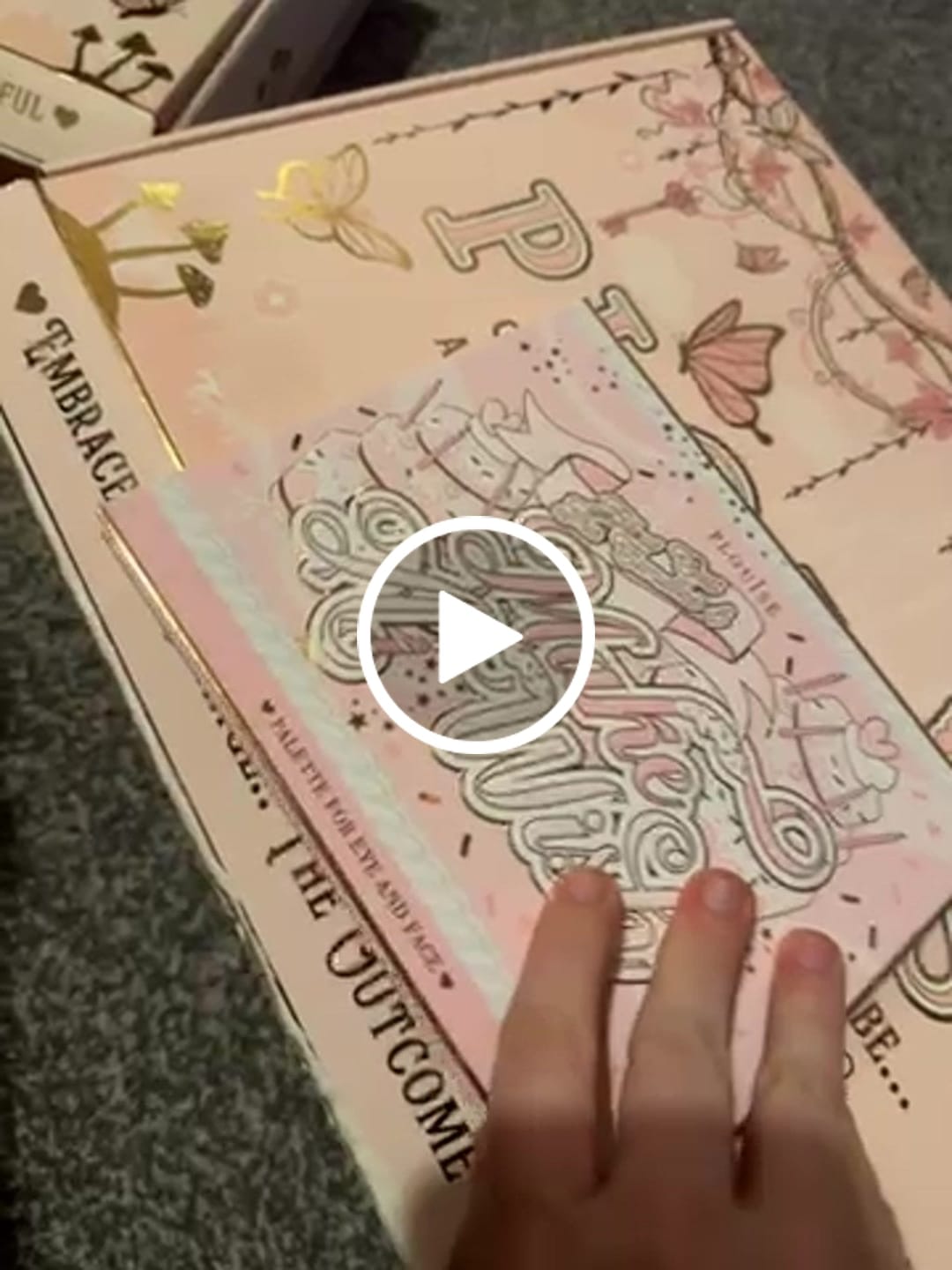 Customer video review of P.Louise Make A Wish Eyeshadow Palette
