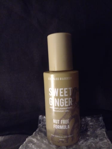 Customer photo review of [Nut-Free] Sweet Ginger Dry Oil for Sensitive Skin