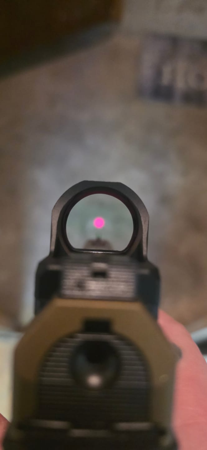 Customer photo review of Vector Optics SCRD-M36 Frenzy-X FLEX 1x22x26 MOS Multi Reticle