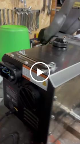 Customer video review of BougeRV Tragbarer Diesel-Außenheizstrahler