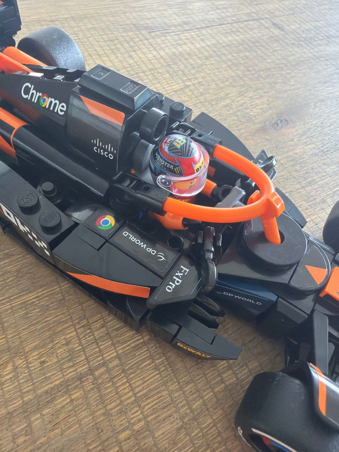 Customer photo review of Piastri 2025 Nano Helmet