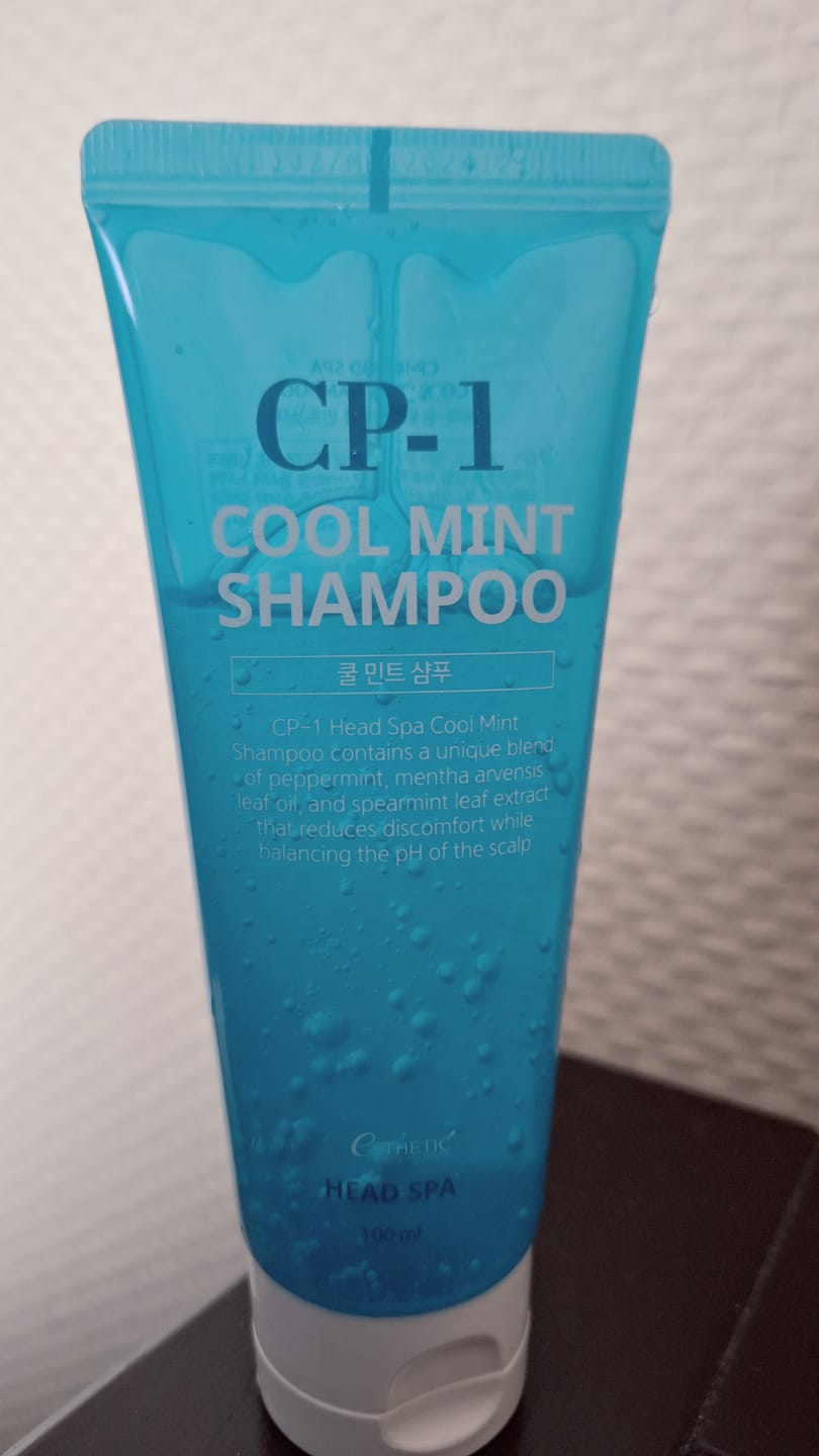 Customer photo review of Atvēsinošs šampūns ar piparmētru CP-1 Head Spa Cool Mint Shampoo
