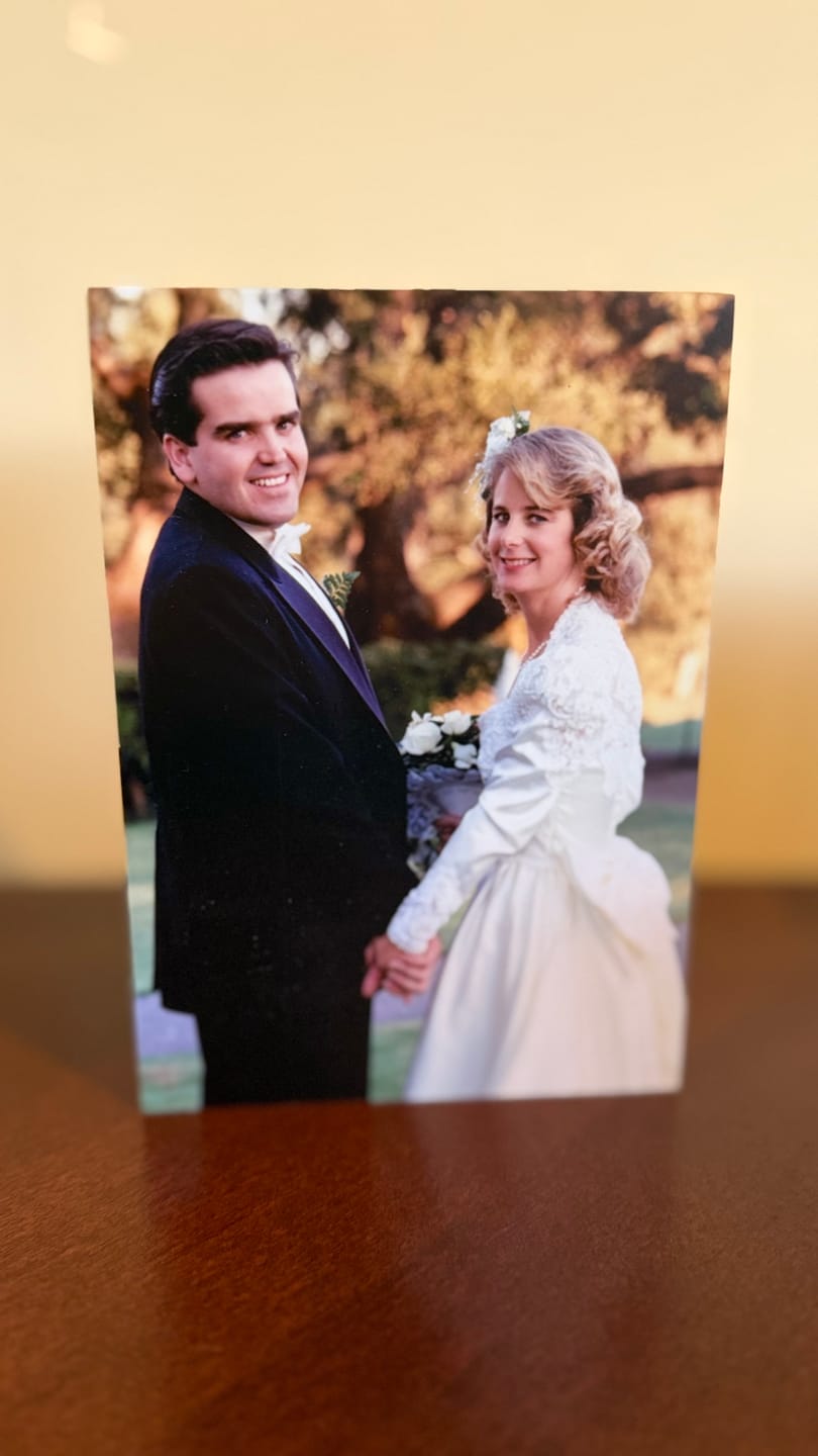 Customer photo review of Rectangular Maple Photo Block