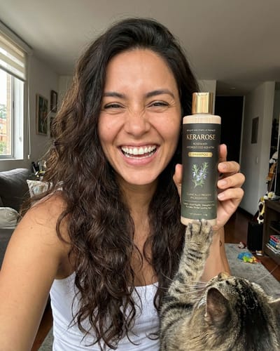 Customer photo review of Kerarose Rosemary Shampoo