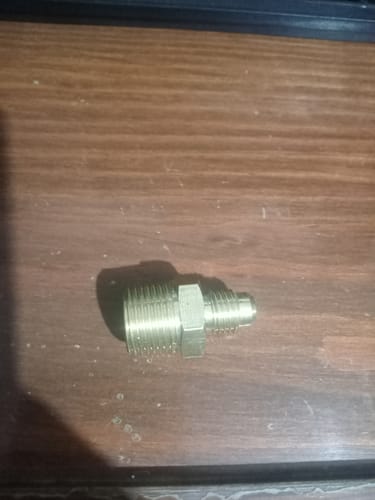Customer photo review of Niple Bronce Terminal  1/4 x 3/8 Pieza