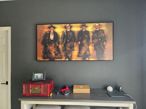 Customer photo review of Tombstone Canvas Set