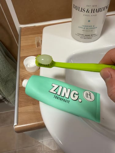 Customer photo review of Original Mint Toothpaste