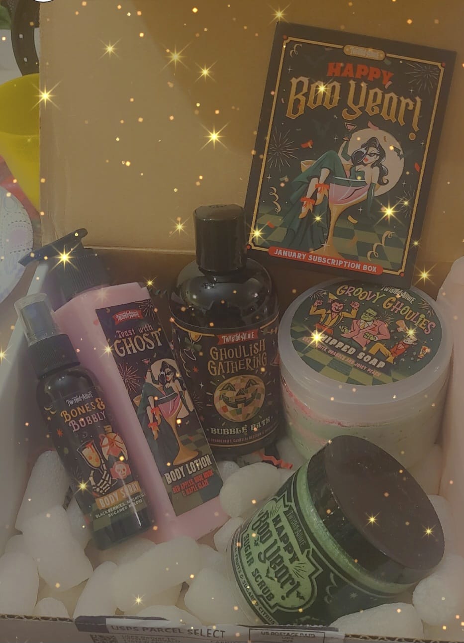 Customer photo review of Monthly Subscription Box