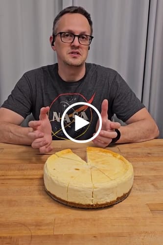 Customer video review of New York Style Cheesecake