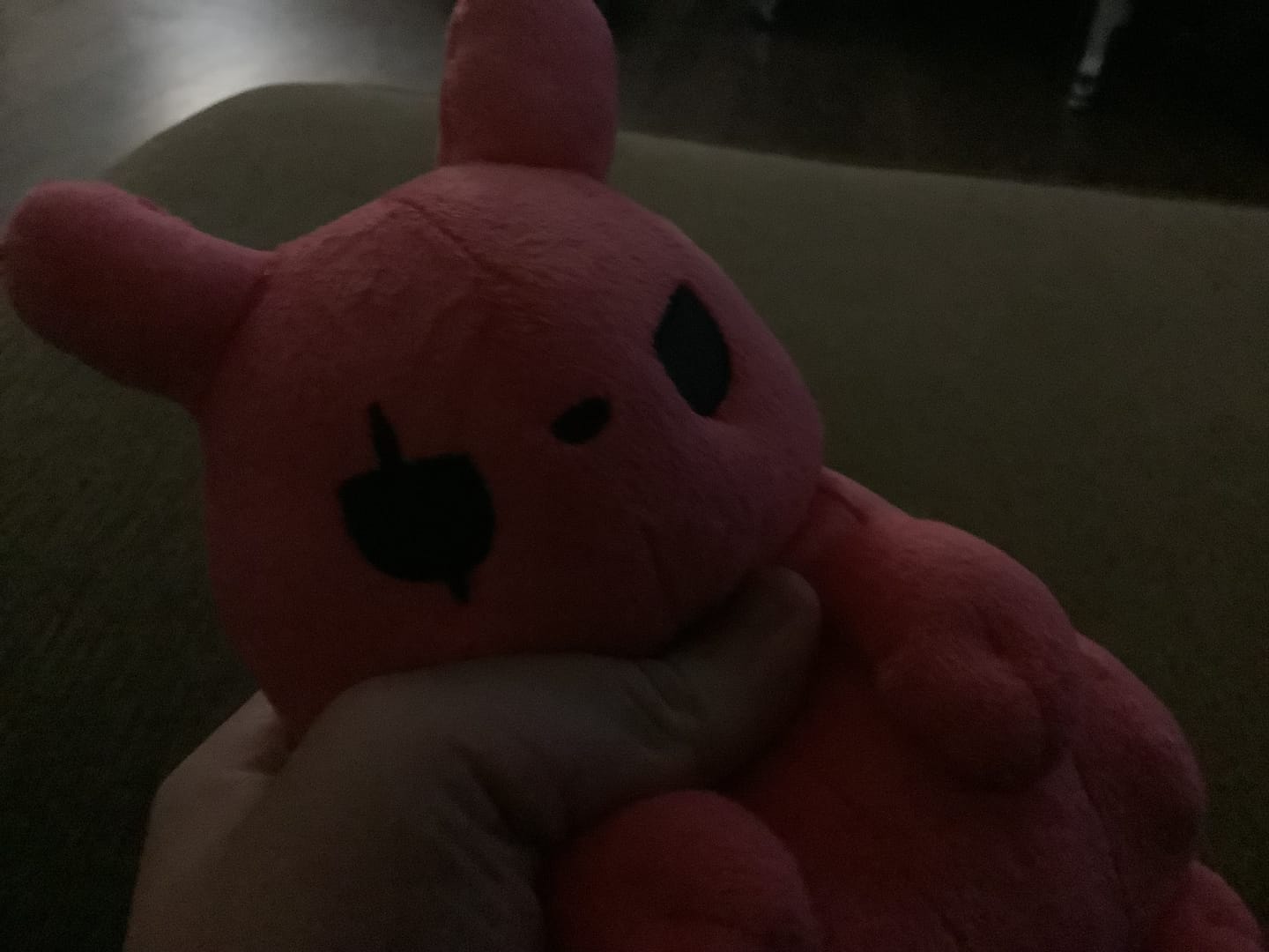 Customer photo review of Rain World - Hunter Slugpup Plush