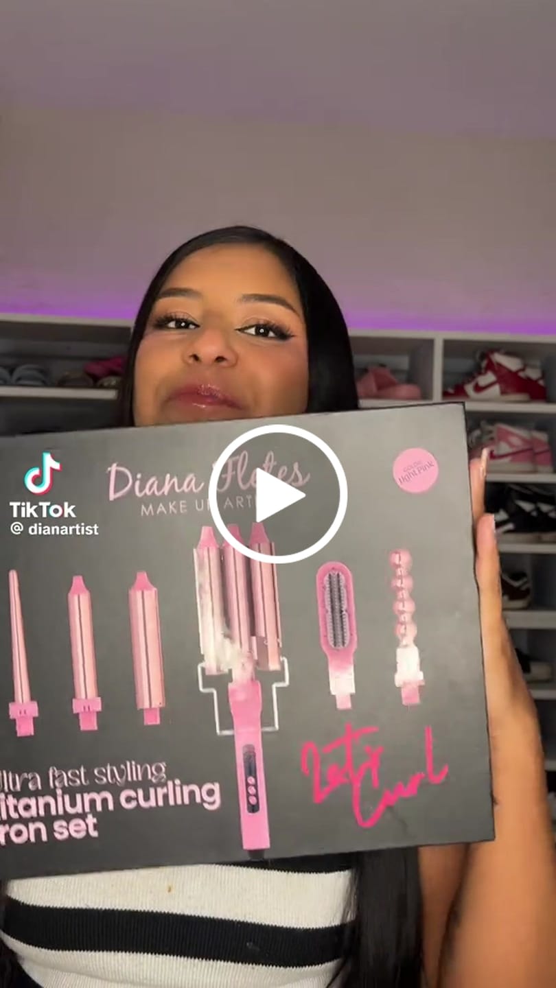Customer video review of Set Plancha Profesional Infrarroja + Ferro 6 en 1 TITANIUM GALVANIZADO