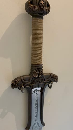 Customer photo review of Conan the Barbarian Atlantean Sword - Bronze