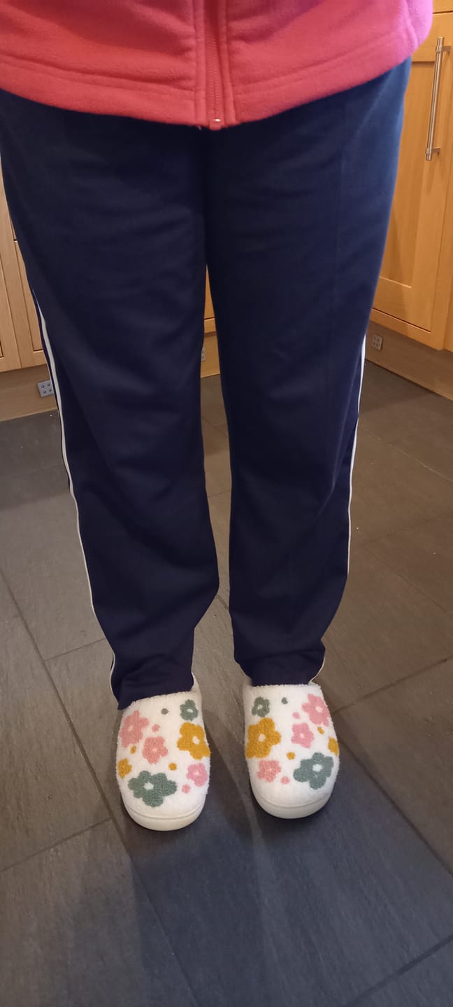 Customer photo review of Livia Flower Slippers