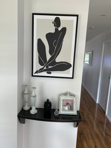 Customer photo review of BEHOLD BEAUTY CANVAS