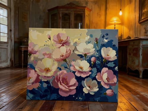 Customer photo review of Beautiful Watercolor Floral