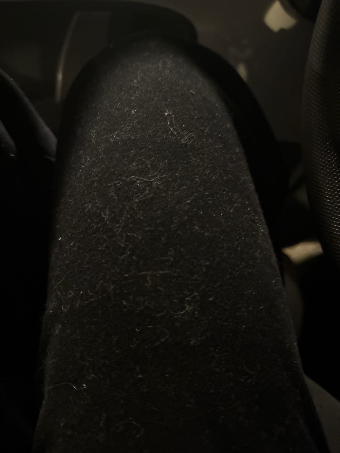 Customer photo review of GATED COMMUNITY STRAIGHT LEG SWEATPANTS BLACK